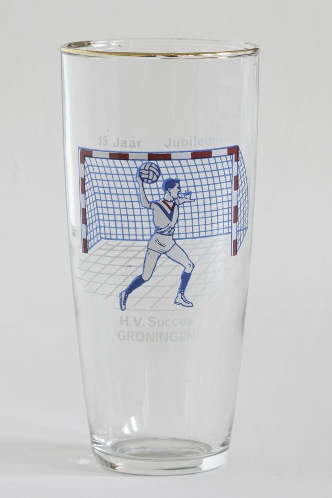 Glas Handbalvereniging Succes 15 jaar jubileum